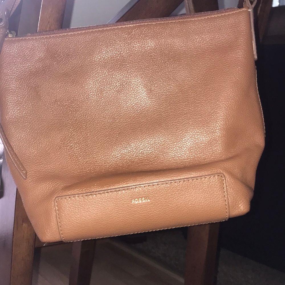 Brown fossil bag